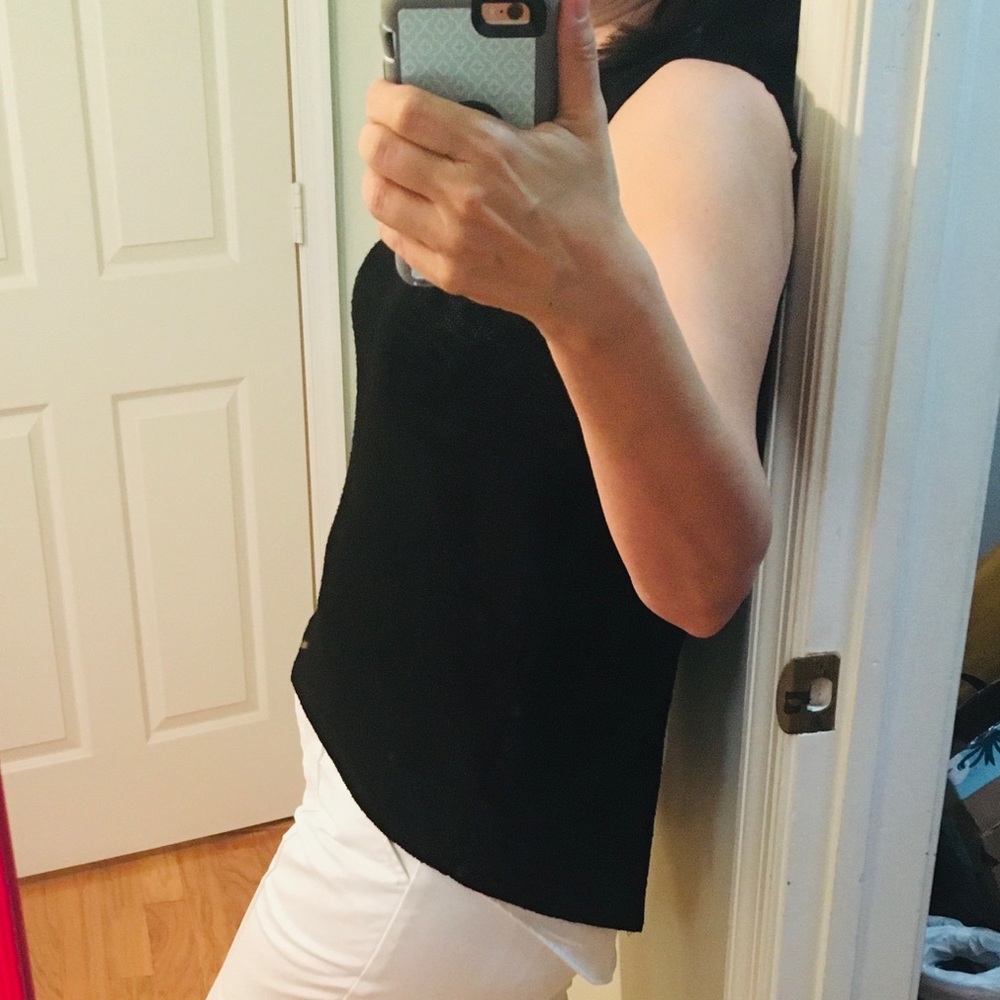 Bar lll Black & Cream top size large - A20